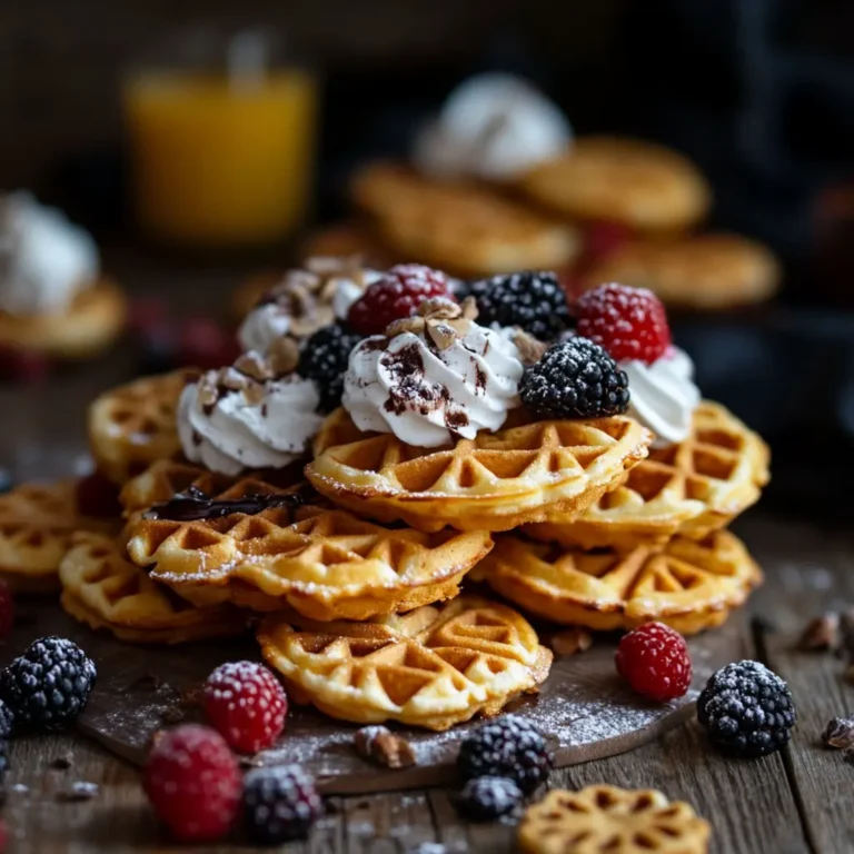 mini waffles
