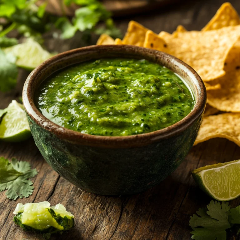 What is the green sauce at Mexican restaurants called?