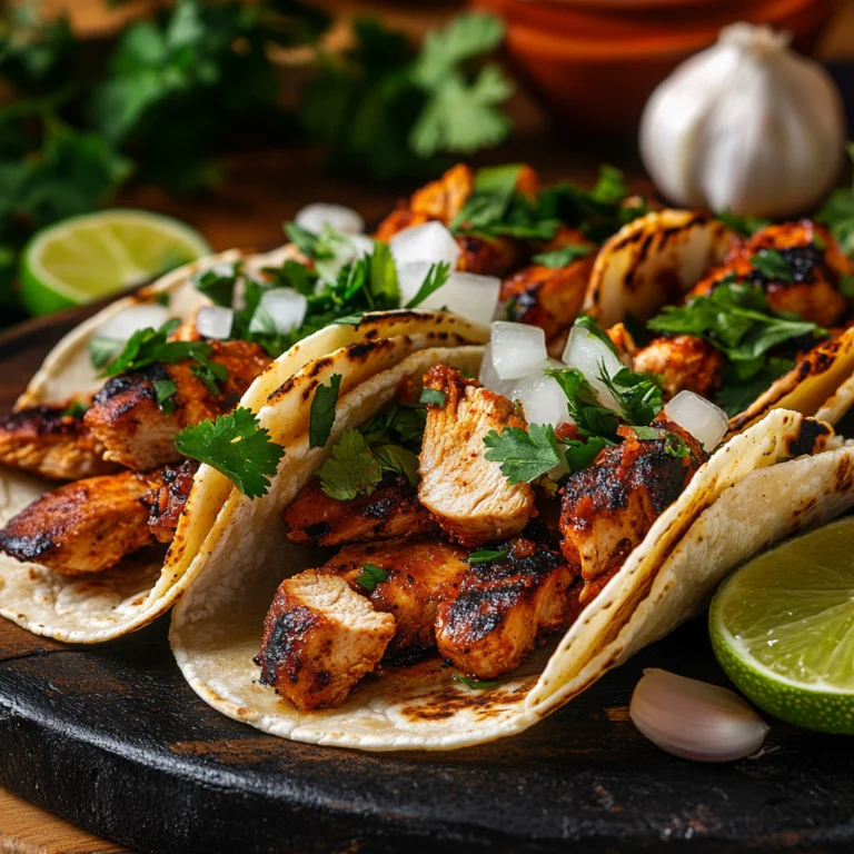 Pollo Asado Tacos Chicken